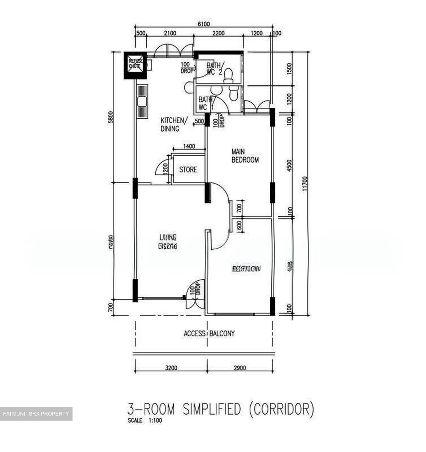 Blk 302 Hong Kah Green (Bukit Batok), HDB 3 Rooms #611330561